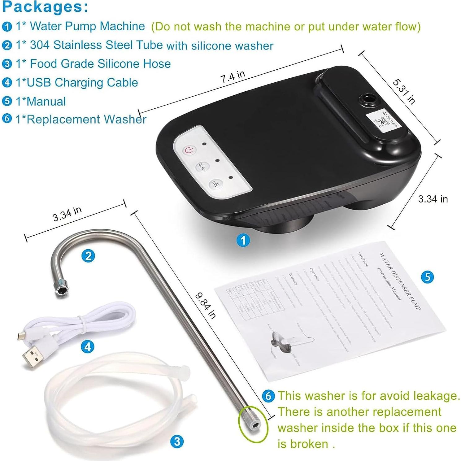 Dispensador de Agua Eléctrico Goldmeet 5 Galones Automático