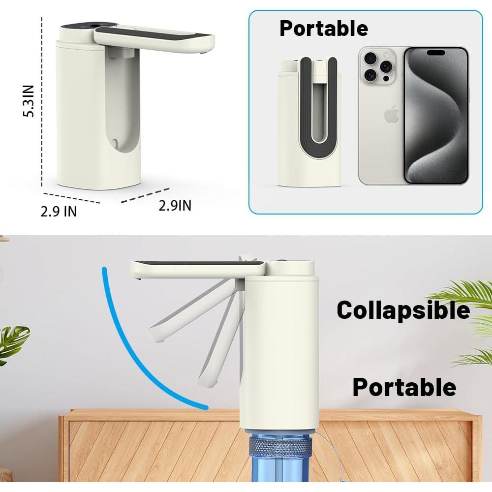 Dispensador de Agua Eléctrico UWTLFCE 5 Galones Plegable