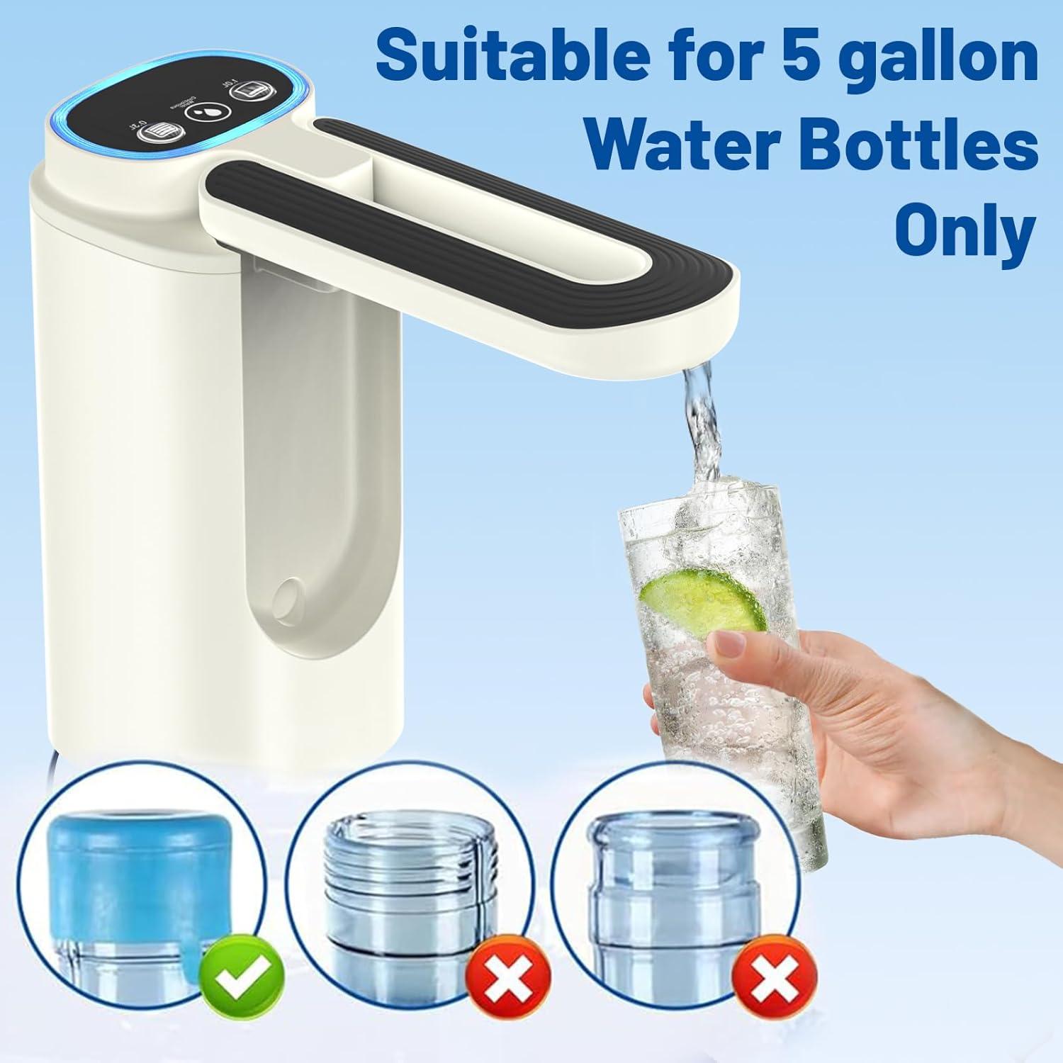 Dispensador de Agua Eléctrico UWTLFCE 5 Galones Plegable