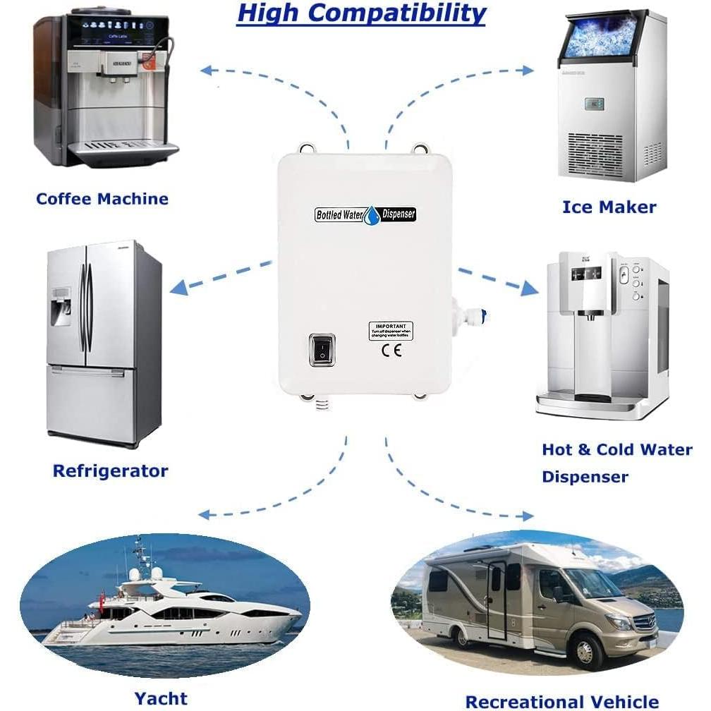 Bomba dispensadora de agua TDR Jacky 35W 40PSI 1GPM para cocina