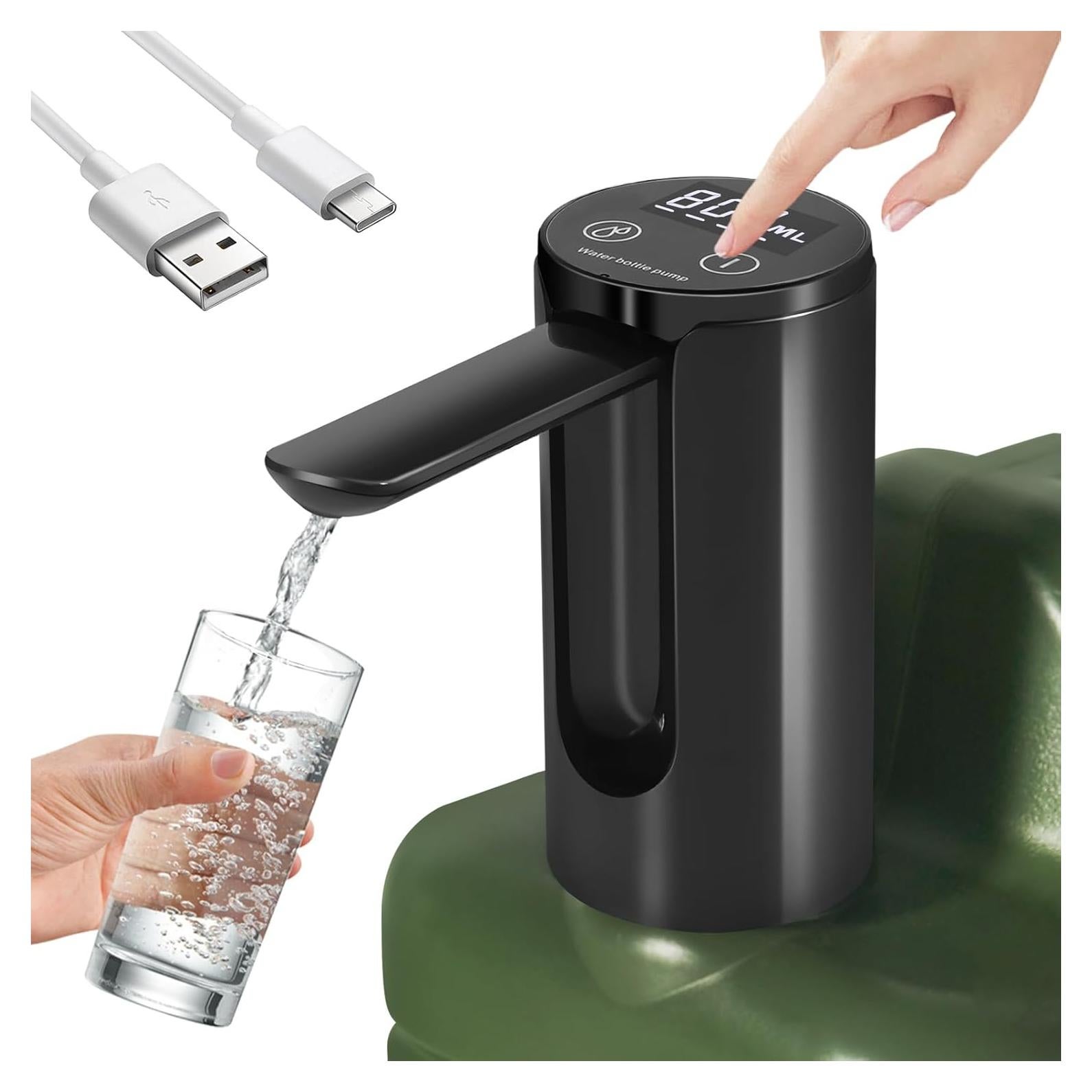 Dispensador de Agua Automático Digury 5 Galones Plegable USB