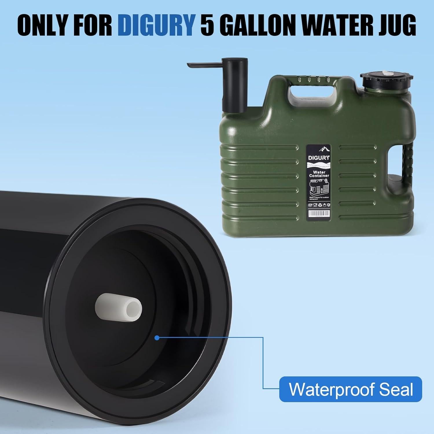 Dispensador de Agua Automático Digury 5 Galones Plegable USB