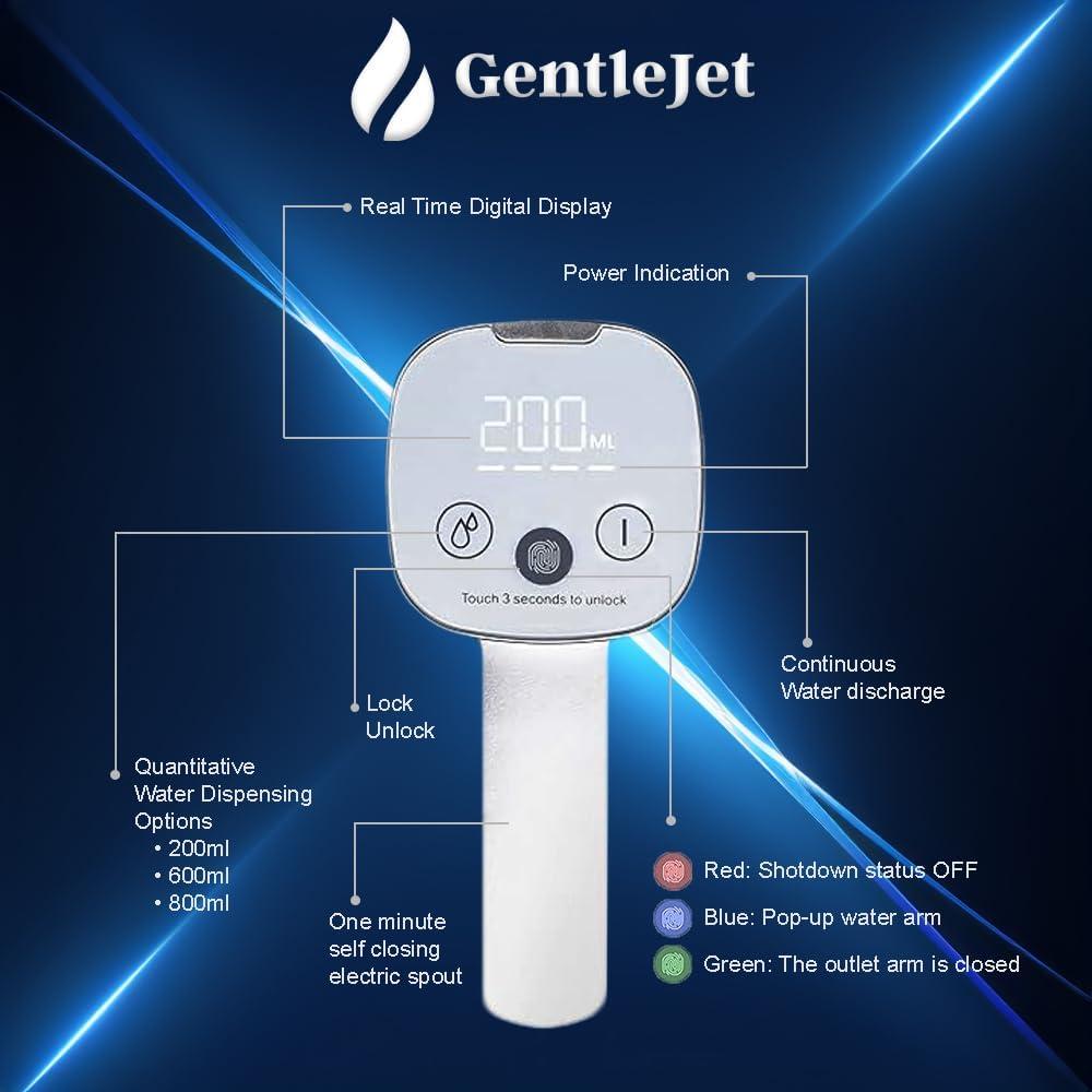 Dispensador Automático de Agua GentleJet 5 Galones USB Tipo-C