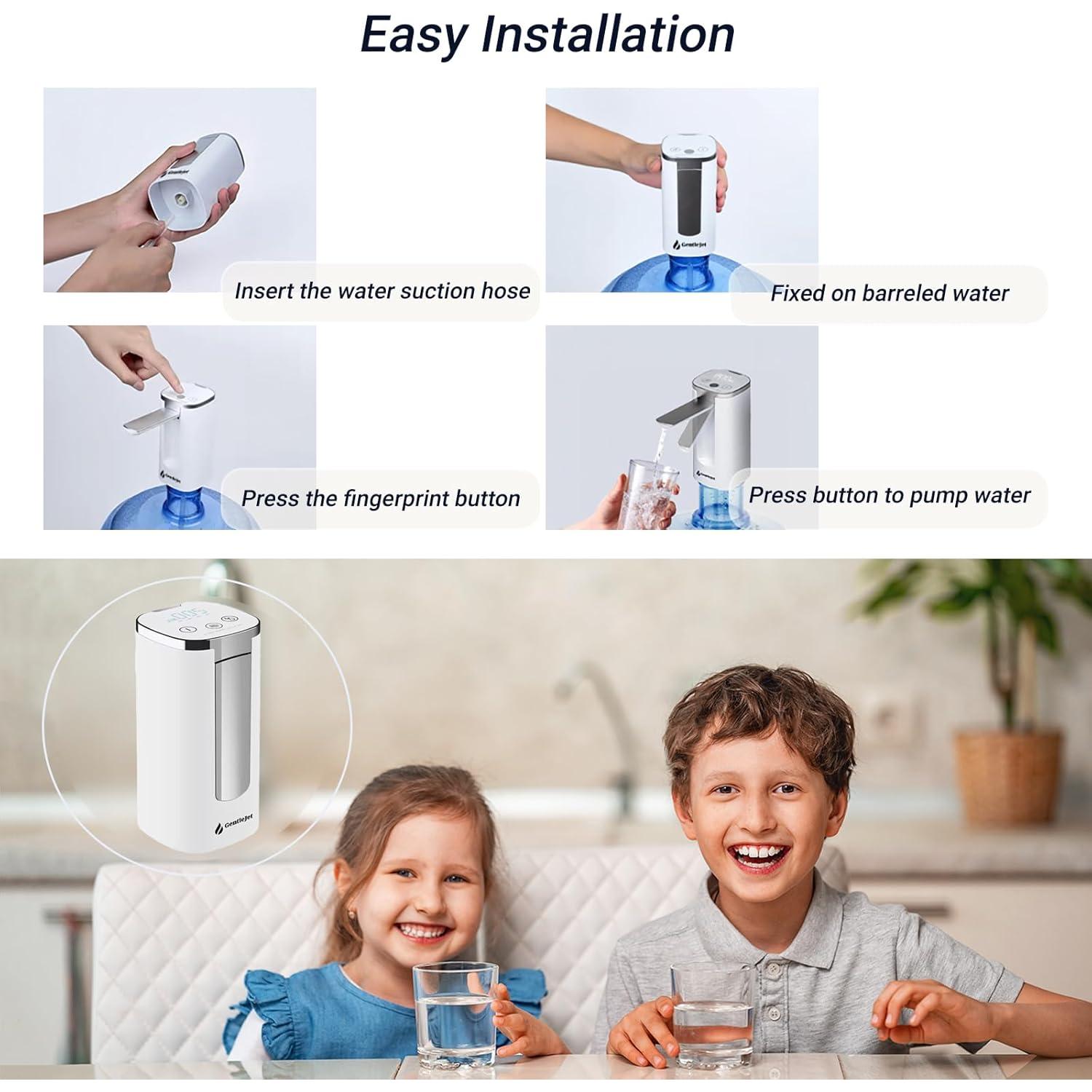 Dispensador Automático de Agua GentleJet 5 Galones USB Tipo-C