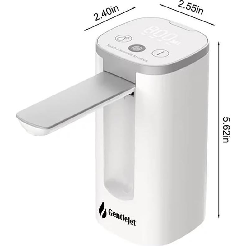 Dispensador Automático de Agua GentleJet 5 Galones USB Tipo-C