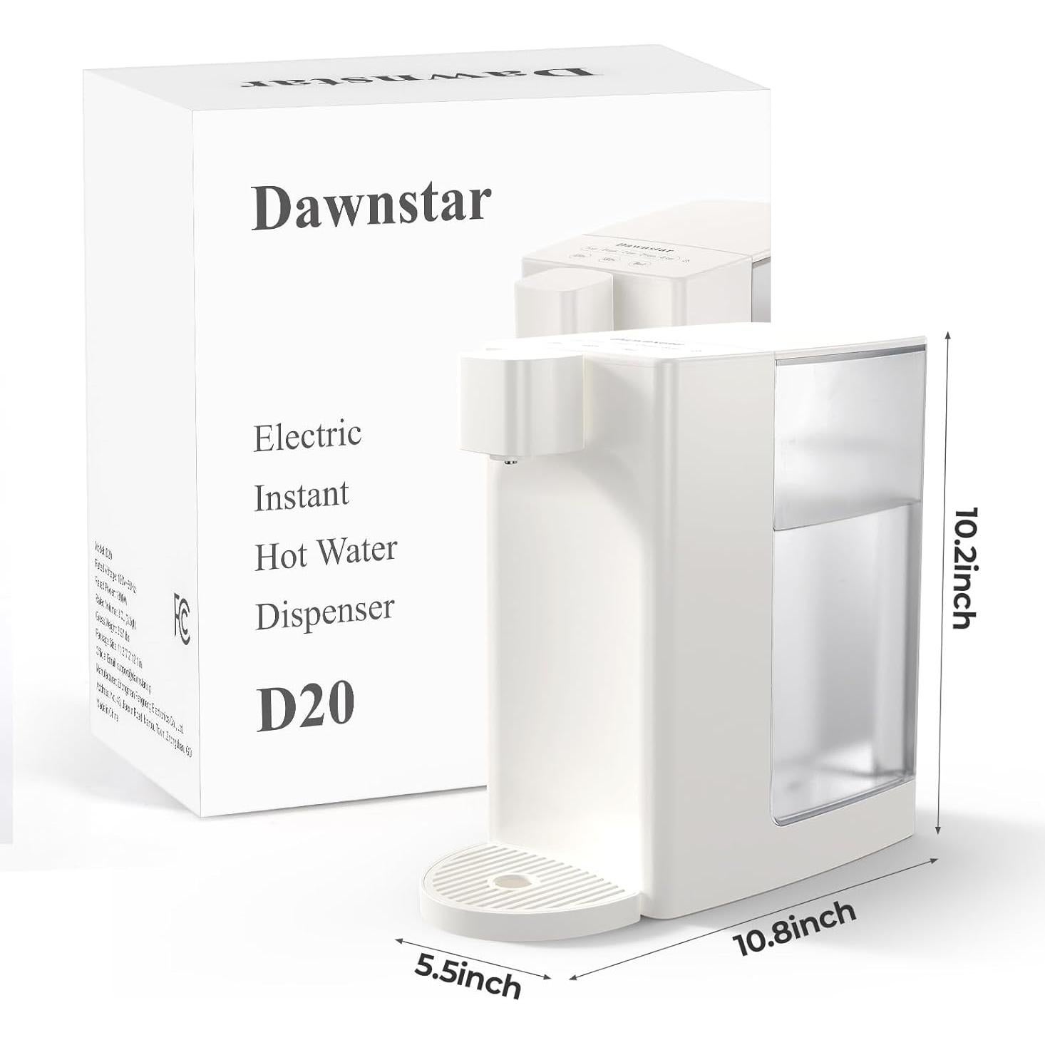 Dispensador de Agua Caliente Dawnstar D20 2.96L 3 Temperaturas