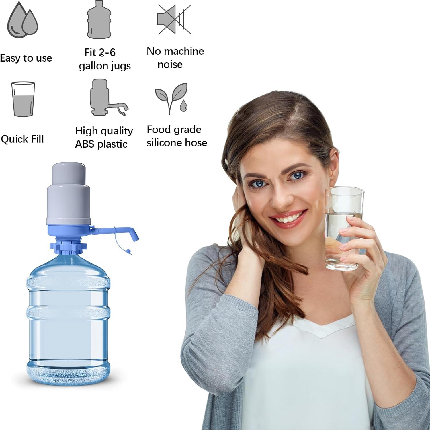 Dispensador de Agua Manual Dyreps 19 Litros Azul Sin Goteo