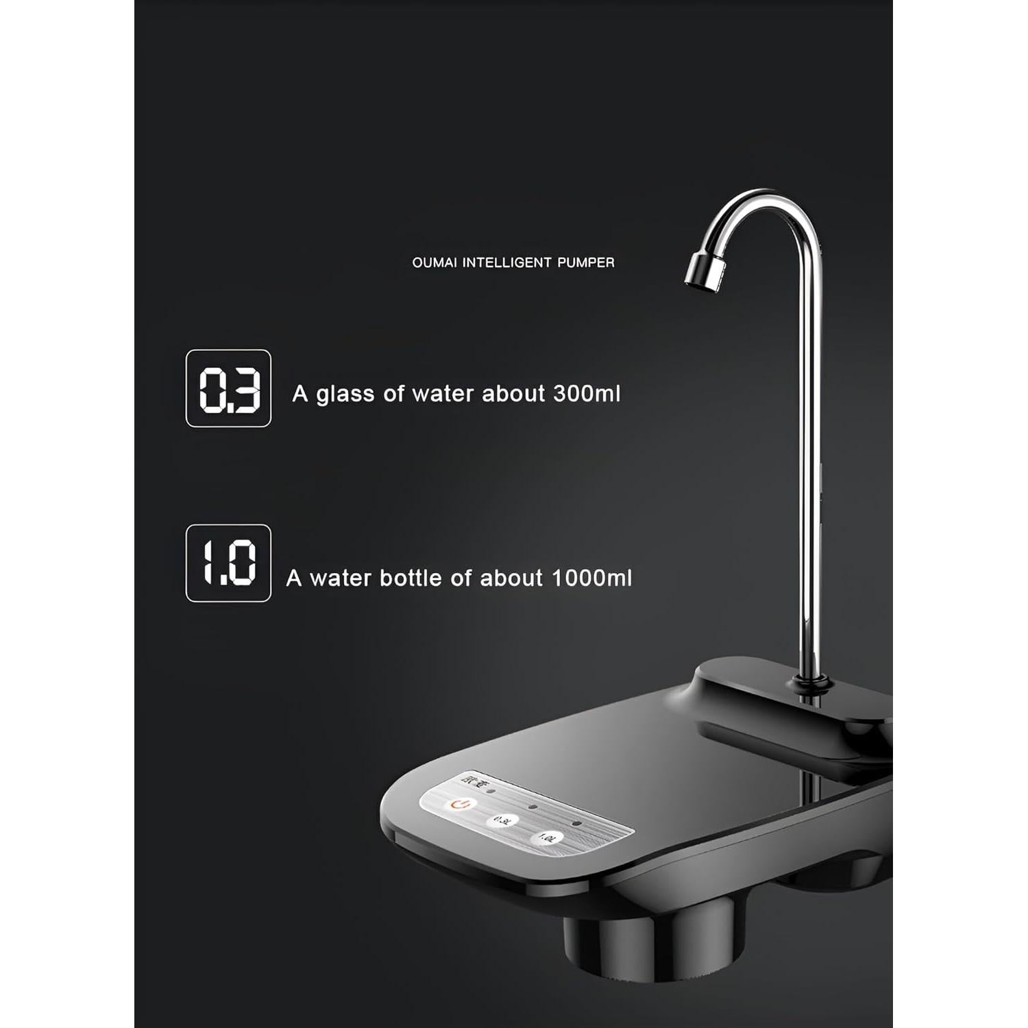 Bomba Eléctrica para Botellas de Agua Genérico 5 Galones USB