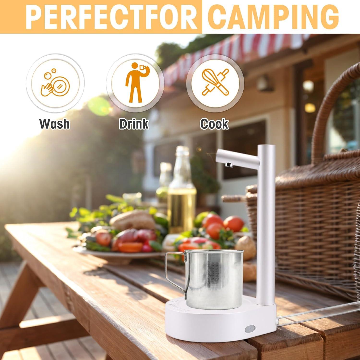 Dispensador de Agua Eléctrico Primst 5 Galones USB Blanco