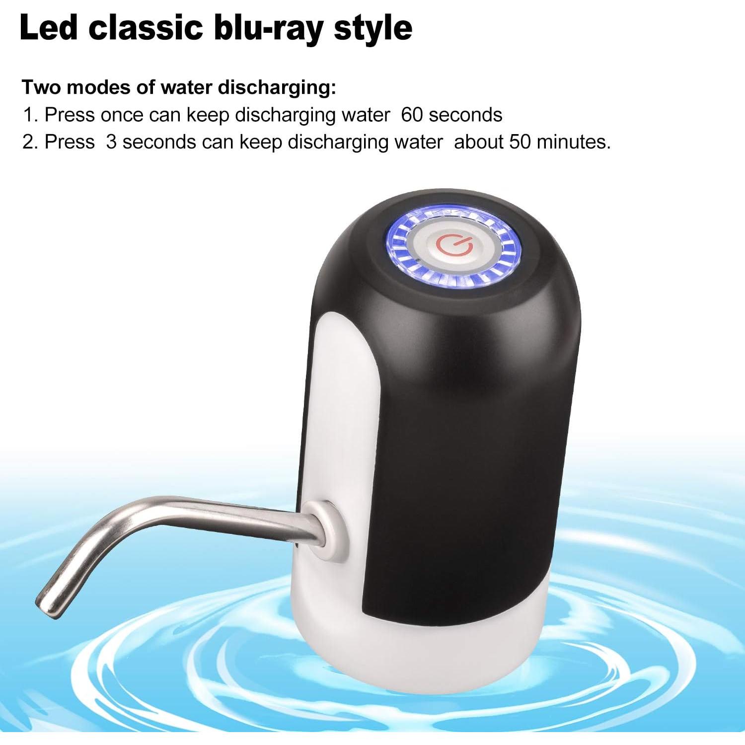 Dispensador de Agua Recargable Cljlixcy 5 Galones Bomba Portátil