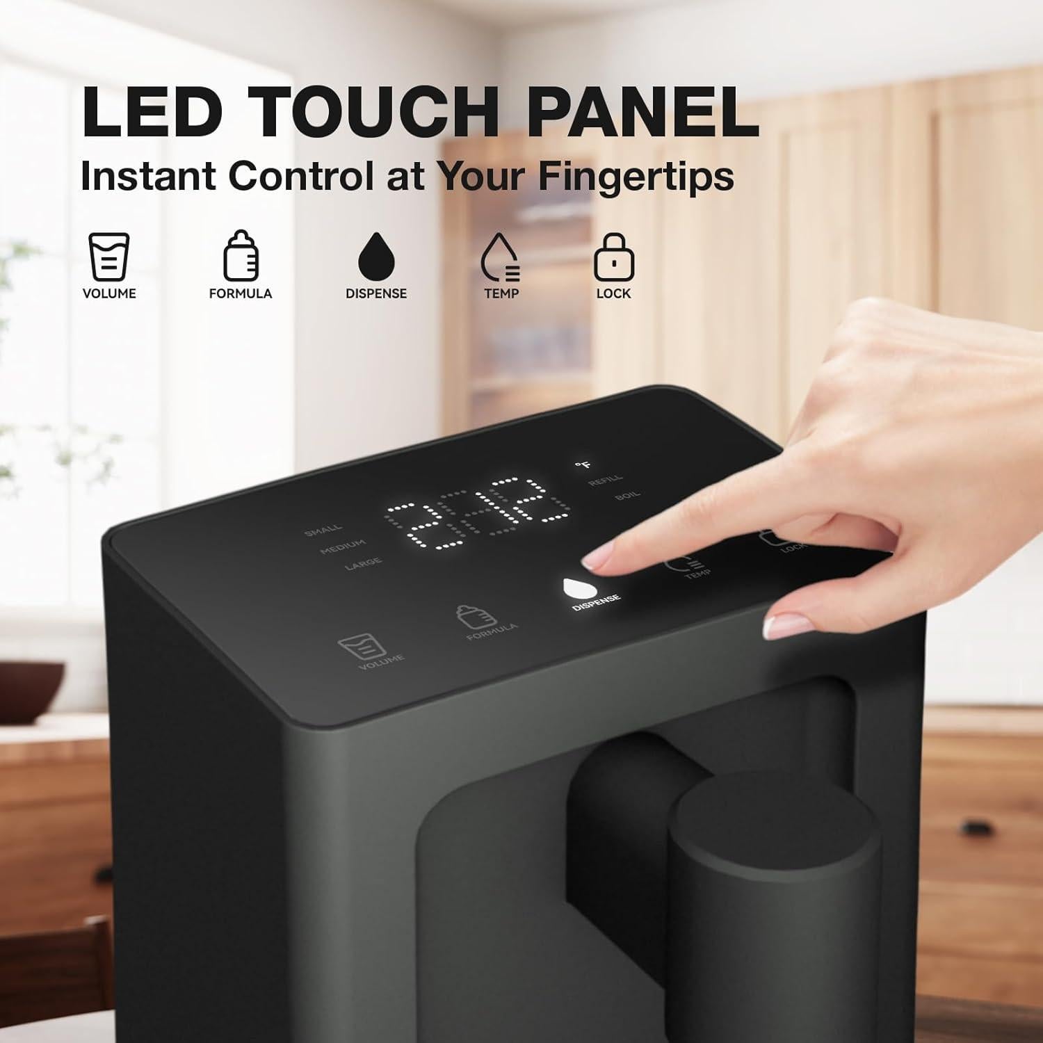 Dispensador de Agua Caliente Instantáneo AIRHOP 3L 5 Temperaturas