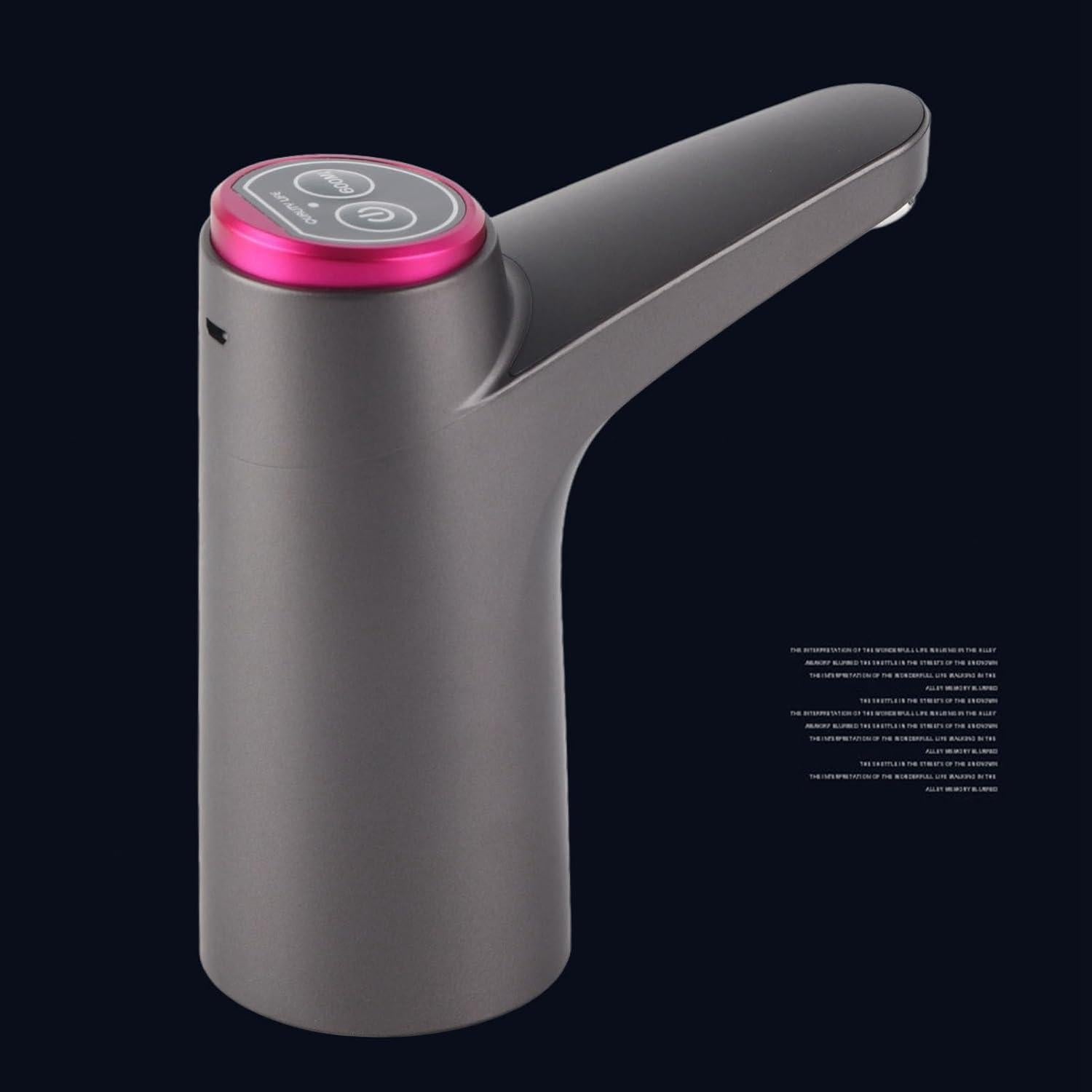 Dispensador de Agua Eléctrico Topyond USB 5 Galones Negro