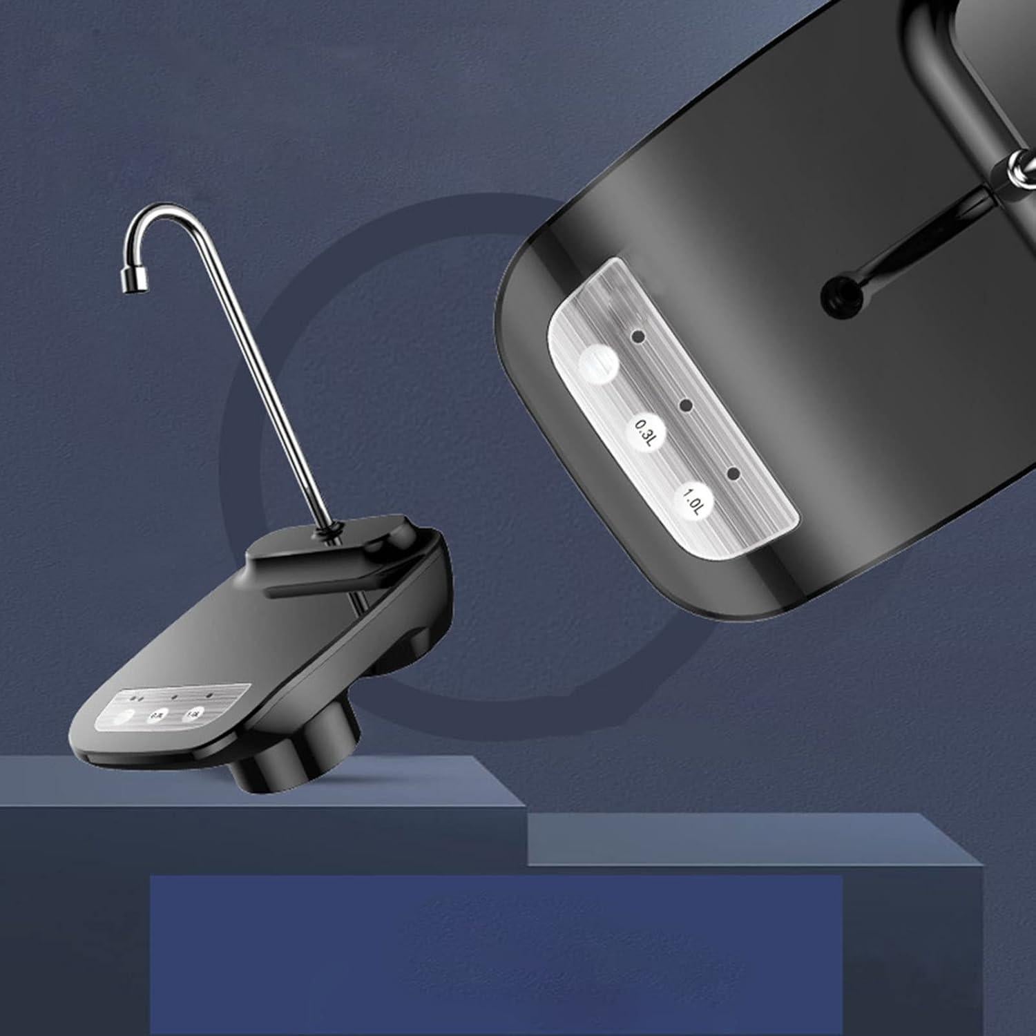 Dispensador de Agua Eléctrico TITA-DONG 5 Galones Negro