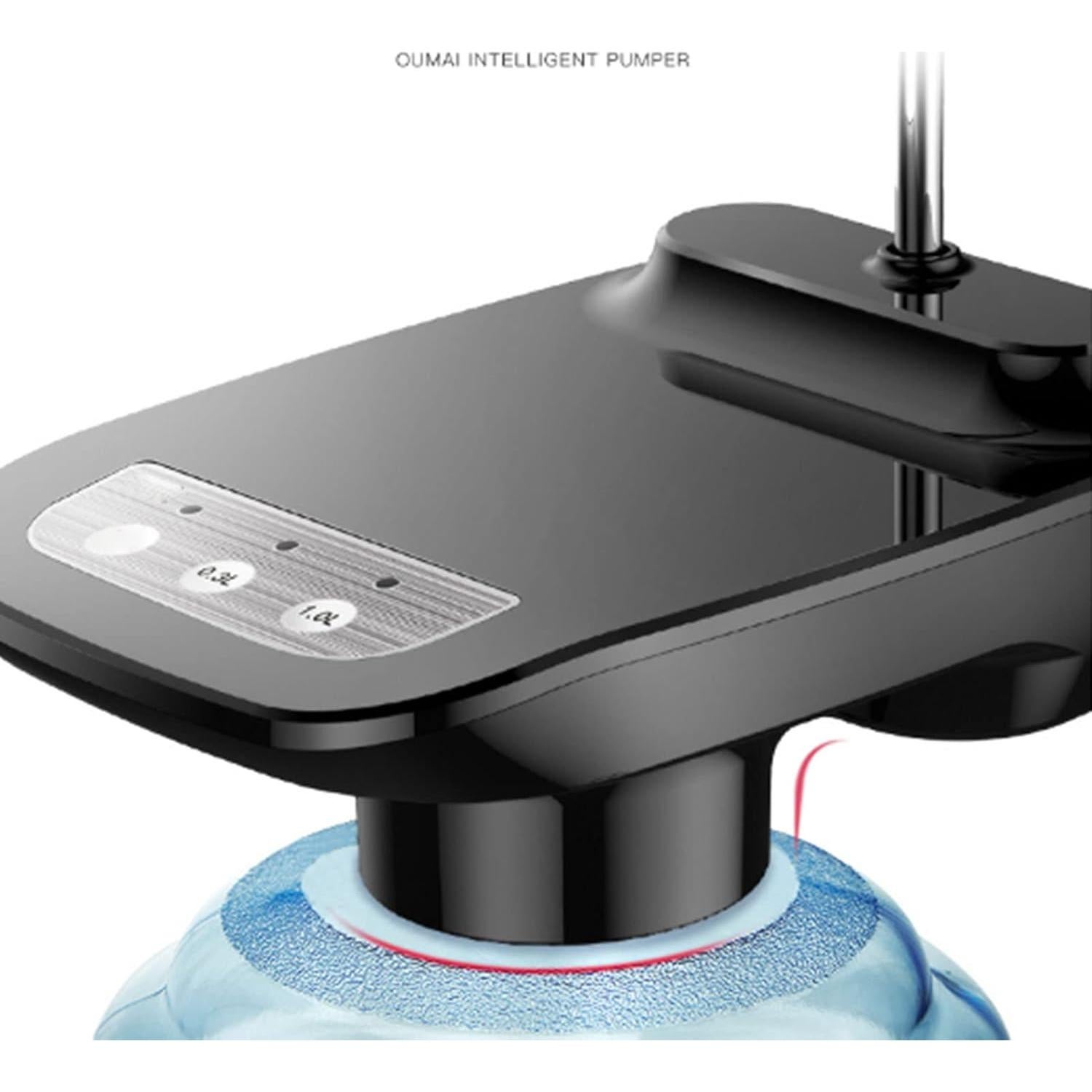 Dispensador de Agua Eléctrico TITA-DONG 5 Galones Negro