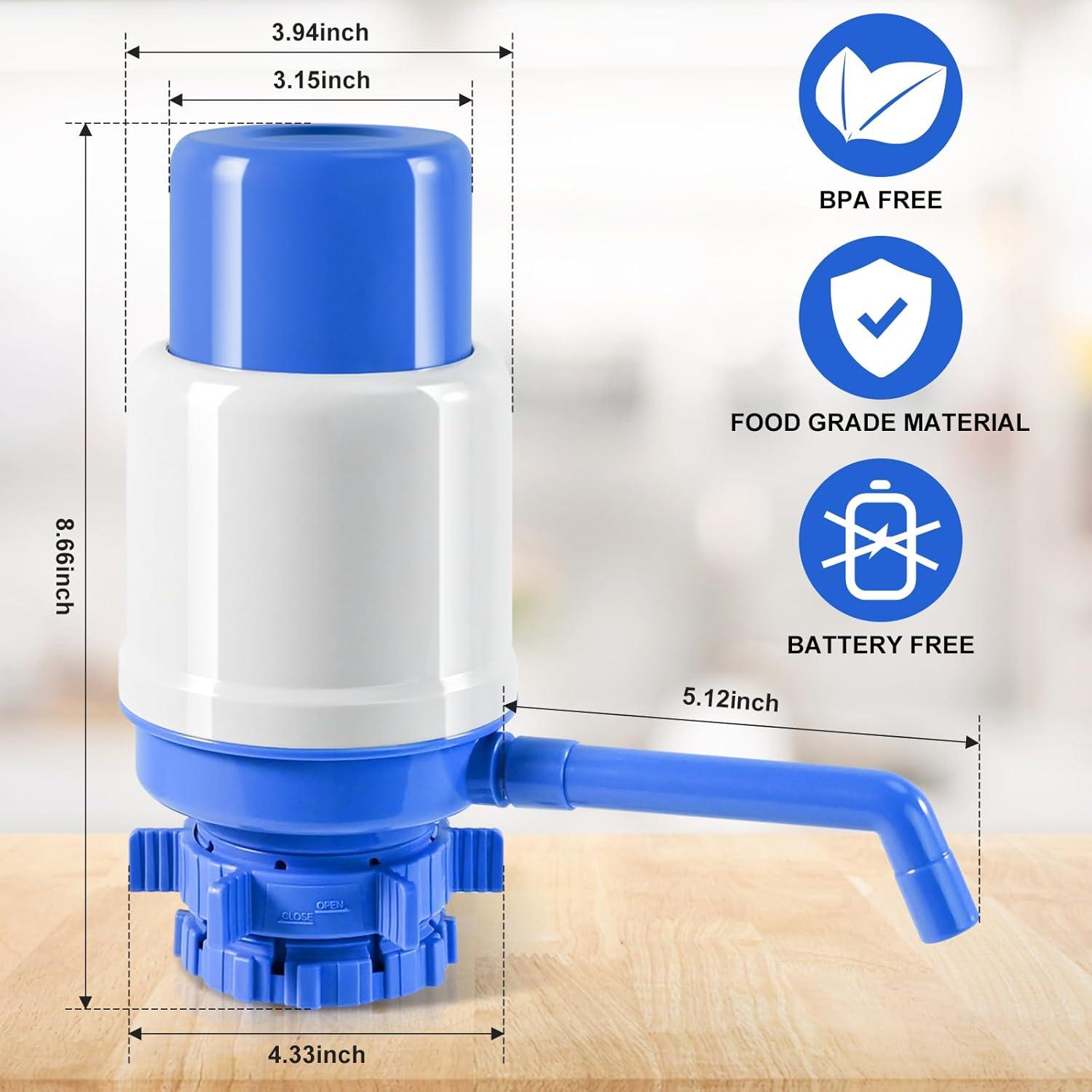 Dispensador de Agua Manual Lirches 5 Galones Grado Alimenticio