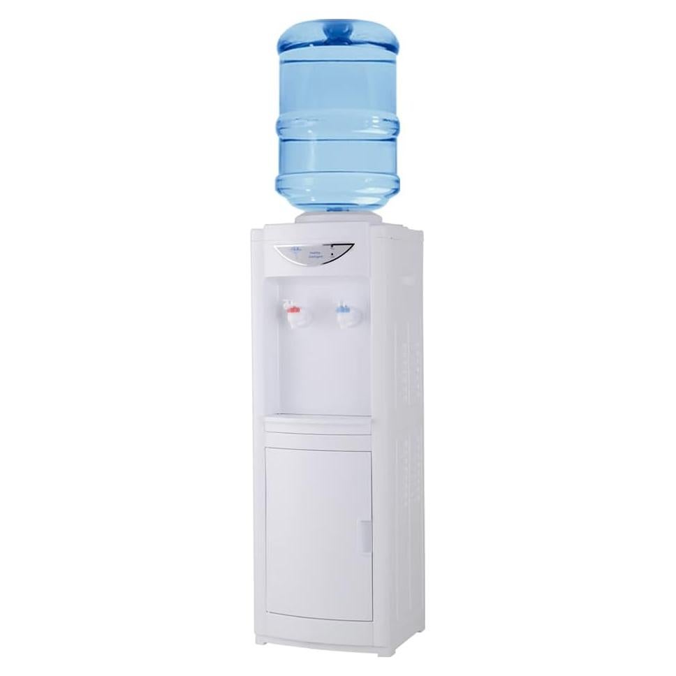 Dispensador de Agua Fría y Caliente Genérico 5 Galones Blanco