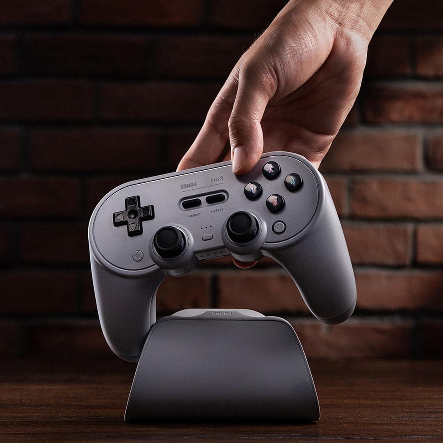 Controlador Bluetooth 8BitDo Pro 3 G Classic para Switch y PC