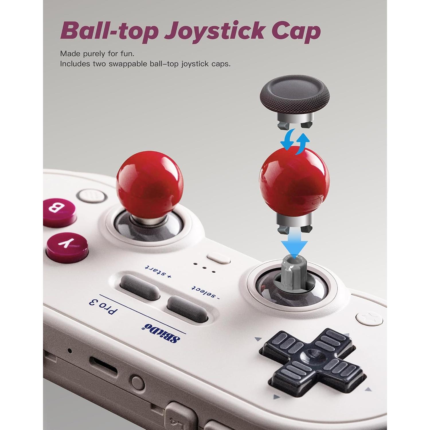 Controlador Bluetooth 8Bitdo Pro 3 G Classic - Multiplataforma