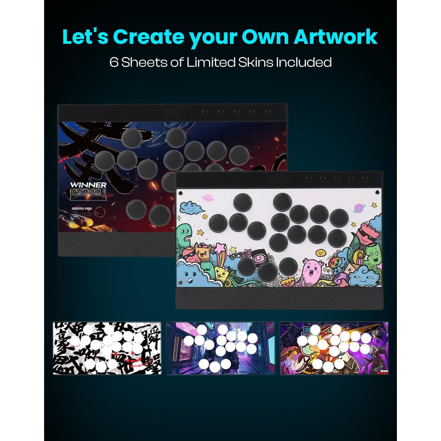 Controlador de Arcade Sehawei Haute42 C16 - RGB, Panel Magnético