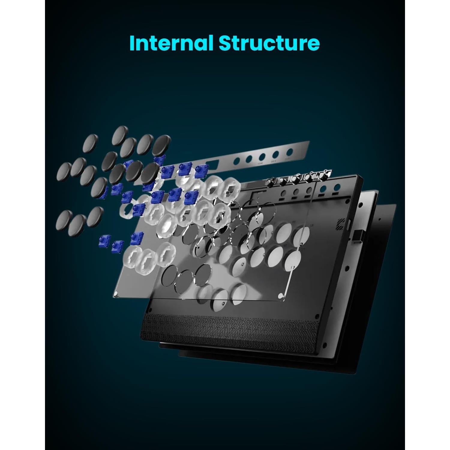 Controlador de Arcade Sehawei Haute42 C16 - RGB, Panel Magnético