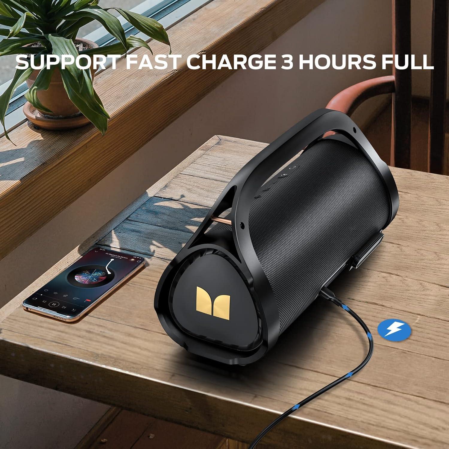 Altavoz Bluetooth Monster Adventurer Max 100W Impermeable IPX7