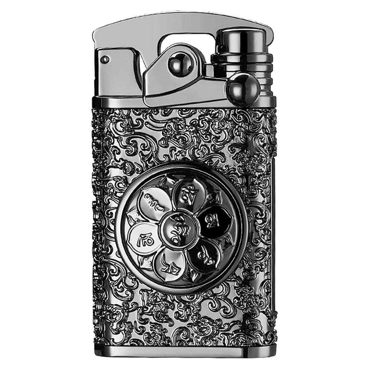 Encendedor Eléctrico Recargable TIKIUKI Plasma Doble Arco Negro