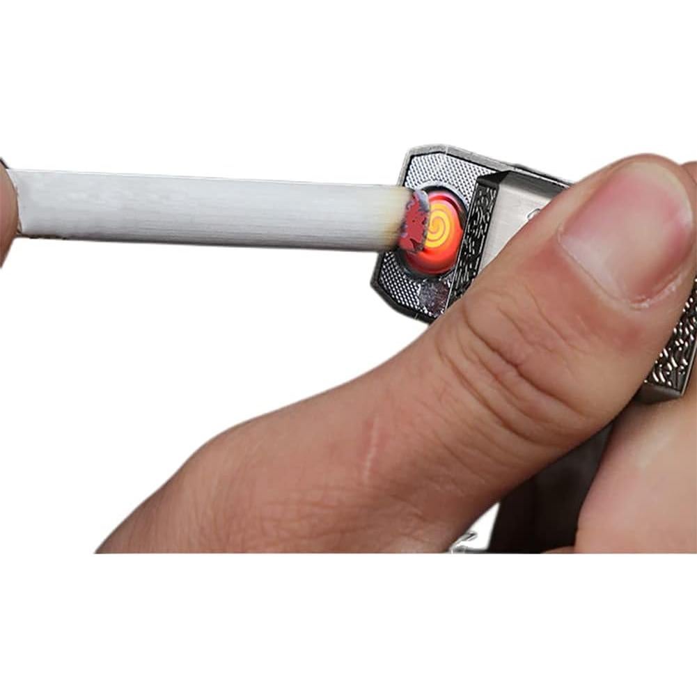 Encendedor Recargable USB SIMBAE Vintage A Prueba de Viento