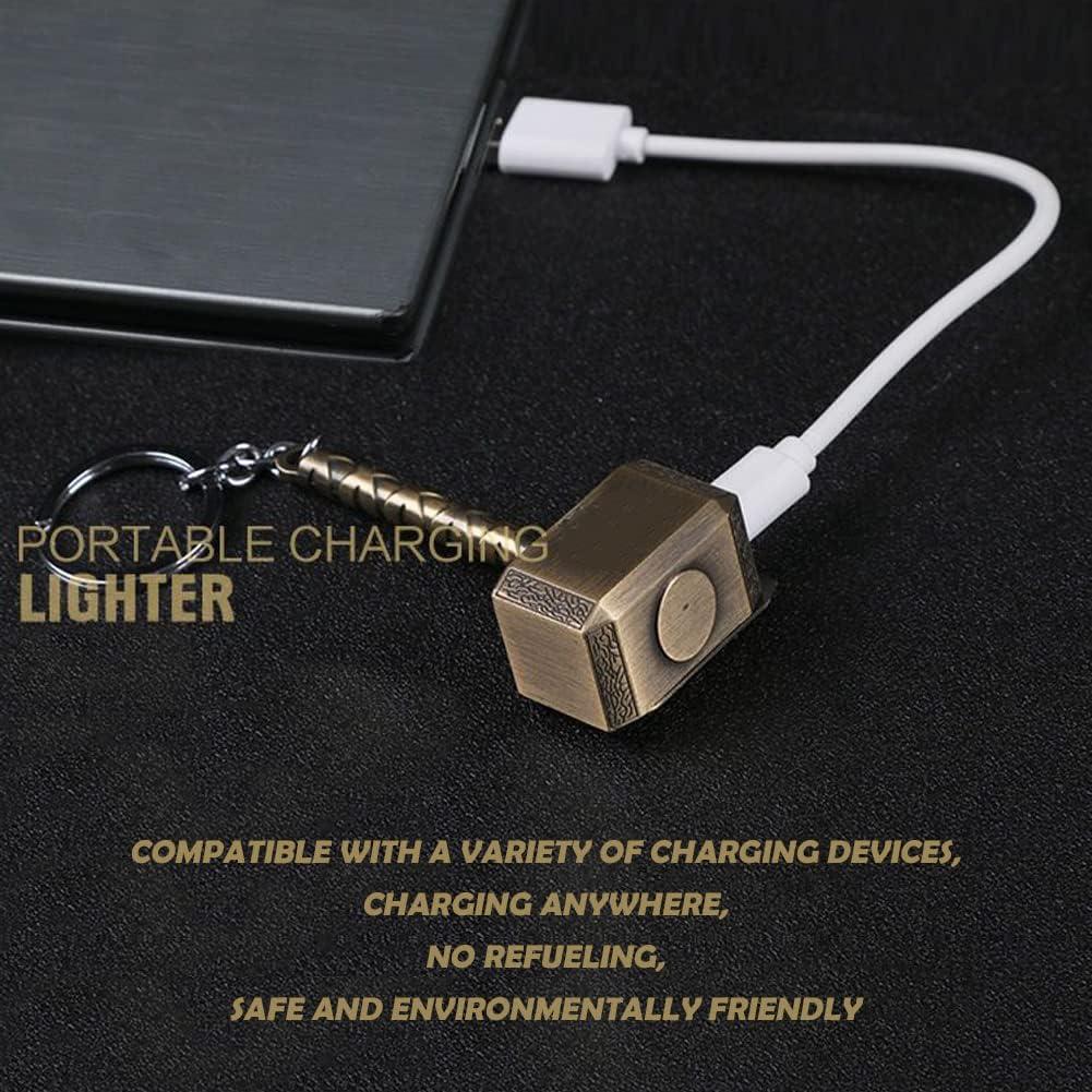 Encendedor Recargable USB SIMBAE Vintage A Prueba de Viento