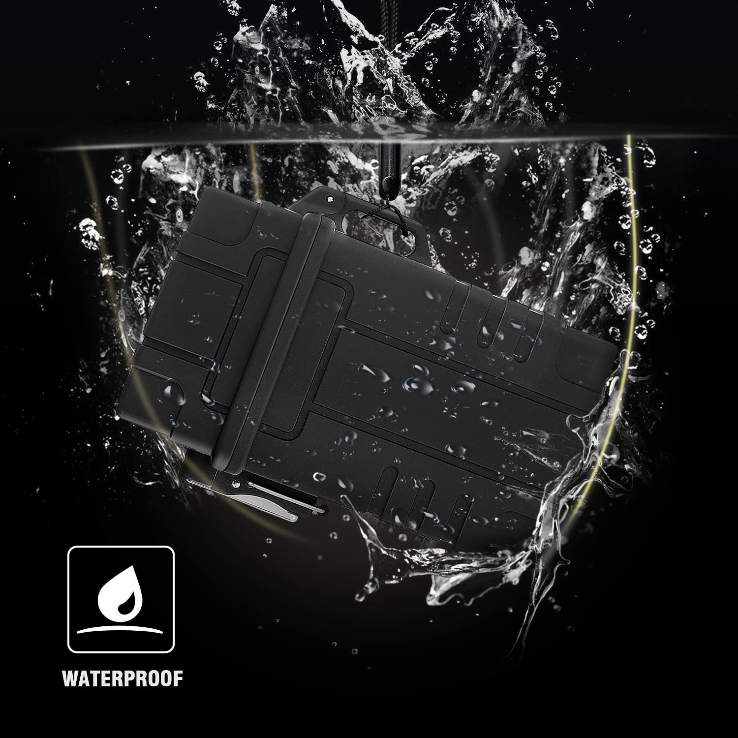 Estuche para Cigarrillos SOMGEM con Encendedor Eléctrico USB 20pcs