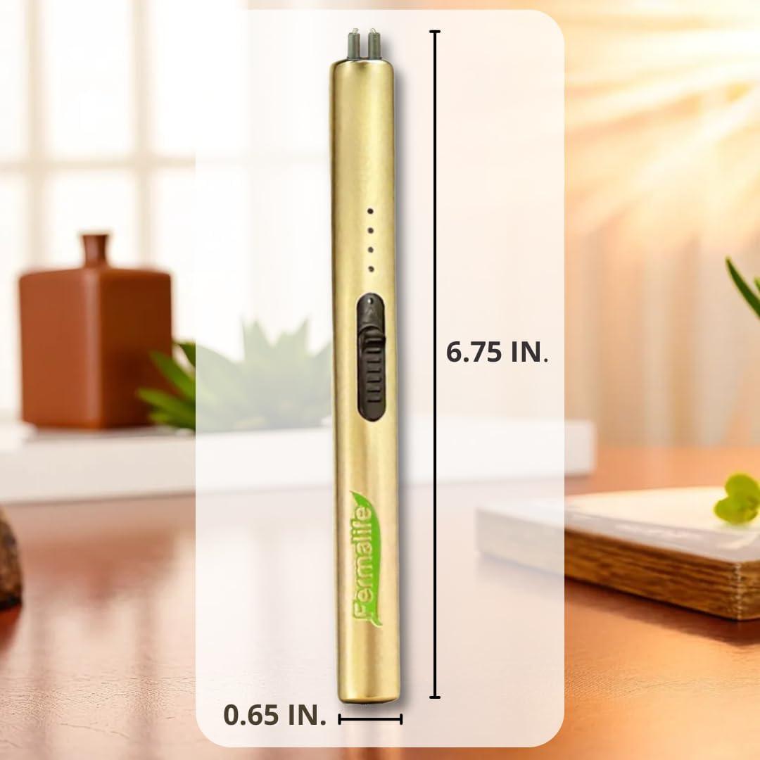 Encendedor Eléctrico FERMALIFE Recargable USB a Prueba de Viento