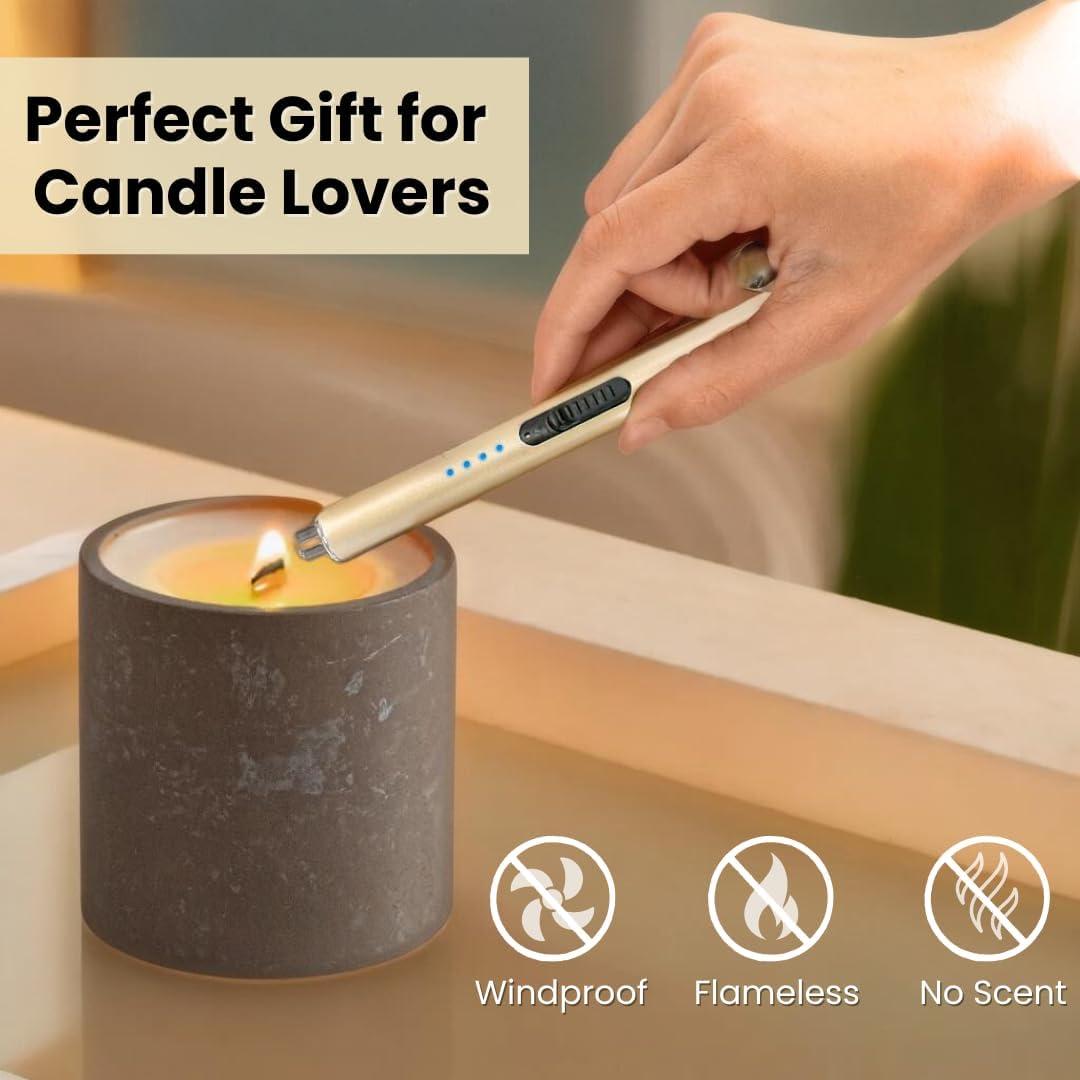 Encendedor Eléctrico FERMALIFE Recargable USB a Prueba de Viento