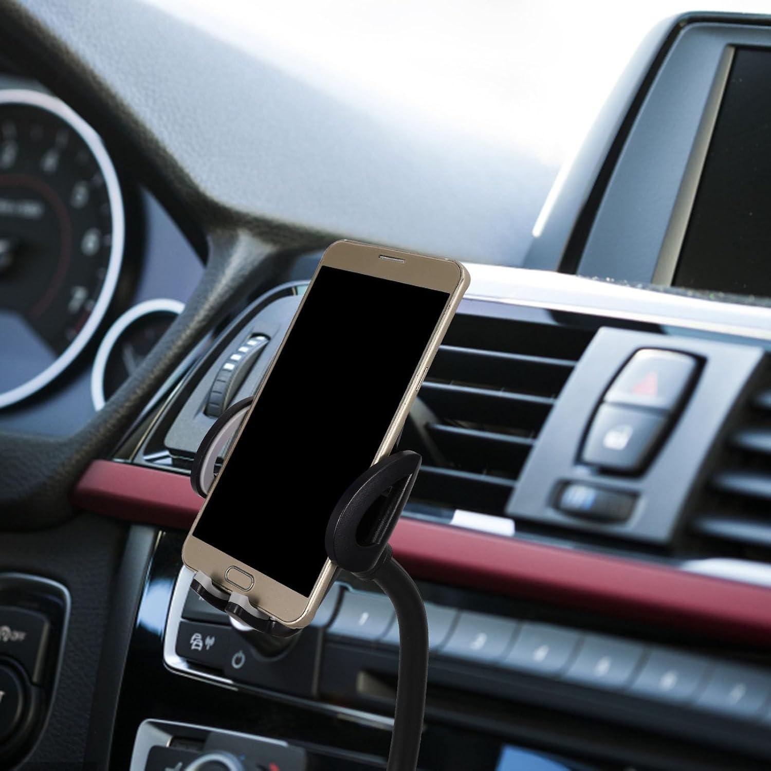 Soporte para Teléfono Veemoon + Cargador de Coche Dual USB