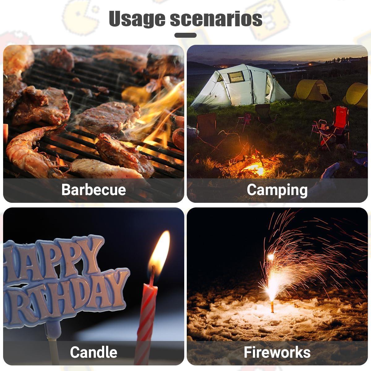 Encendedor Eléctrico Recargable BAJISA - Plasma a Prueba de Viento