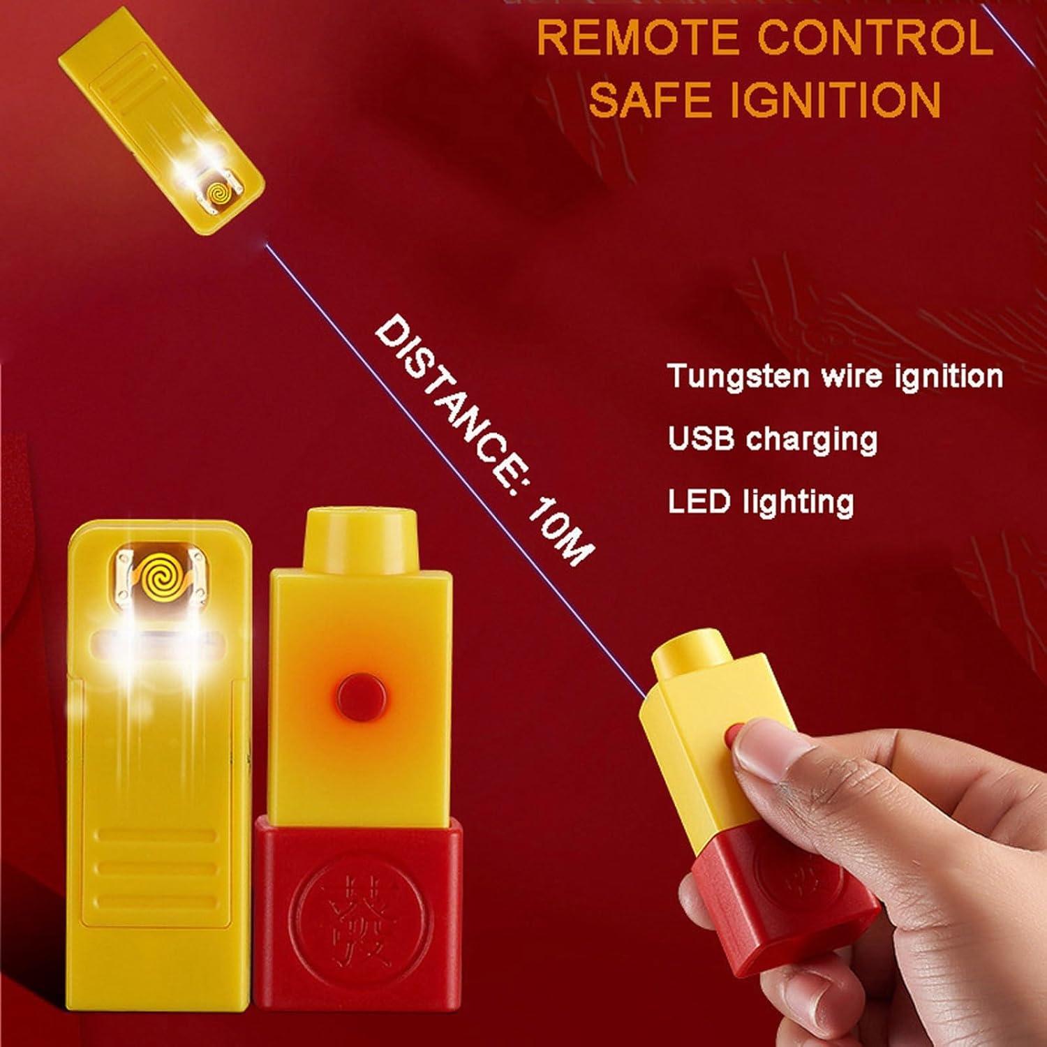 Encendedor Eléctrico Remoto Genérico USB 2 Unidades + Control