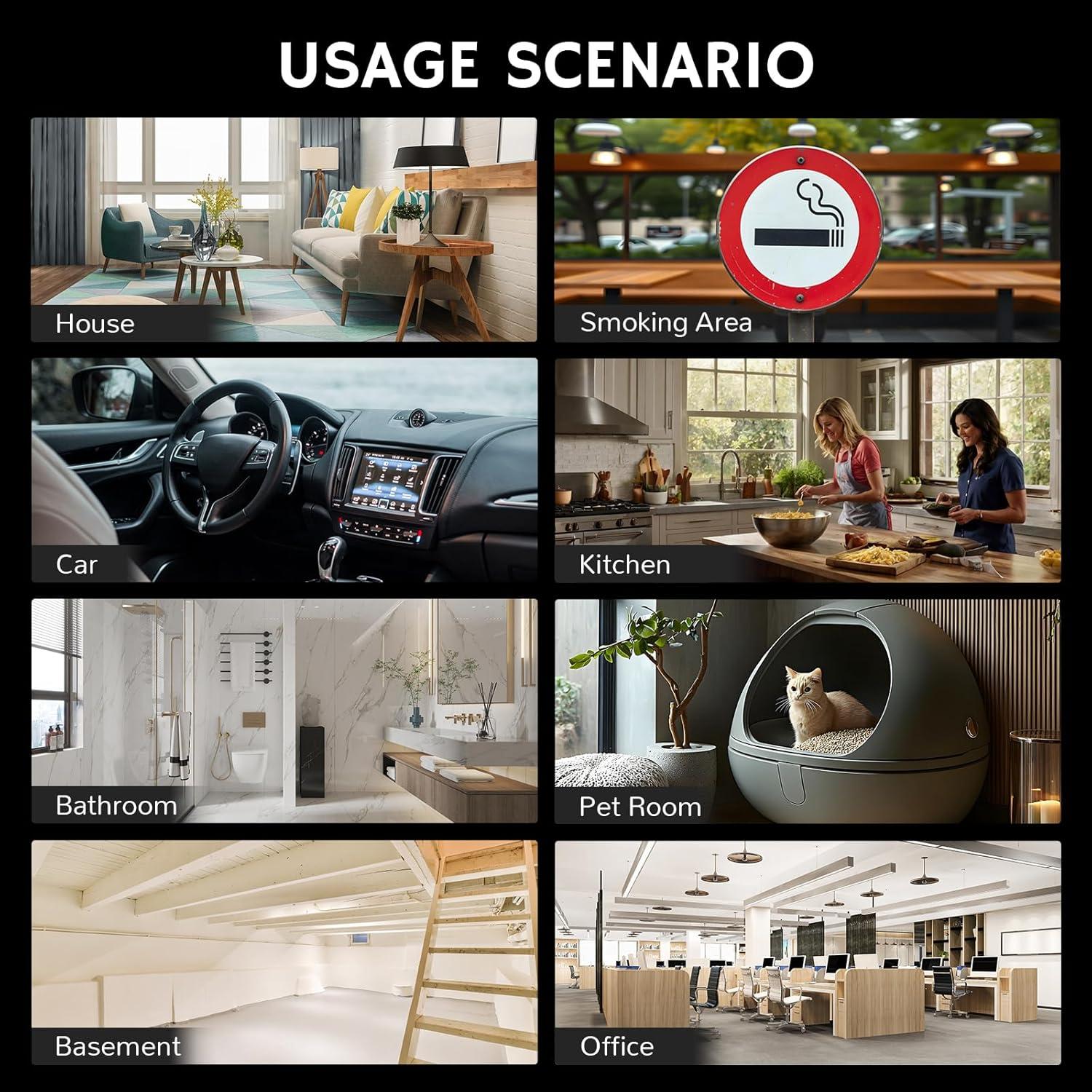 Generador de Ozono Airthereal DA25, 60,000mg/h, Portátil Azul