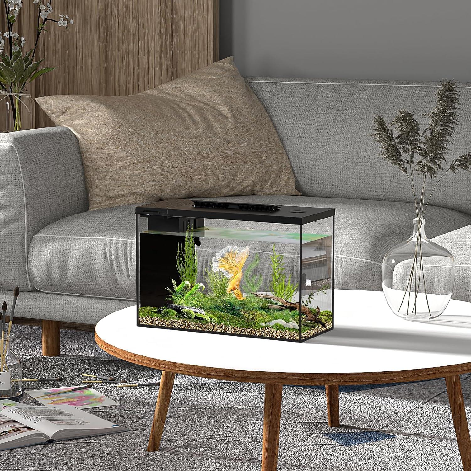 Acuario inteligente ERAARK 18.9L autolimpiante con luz LED