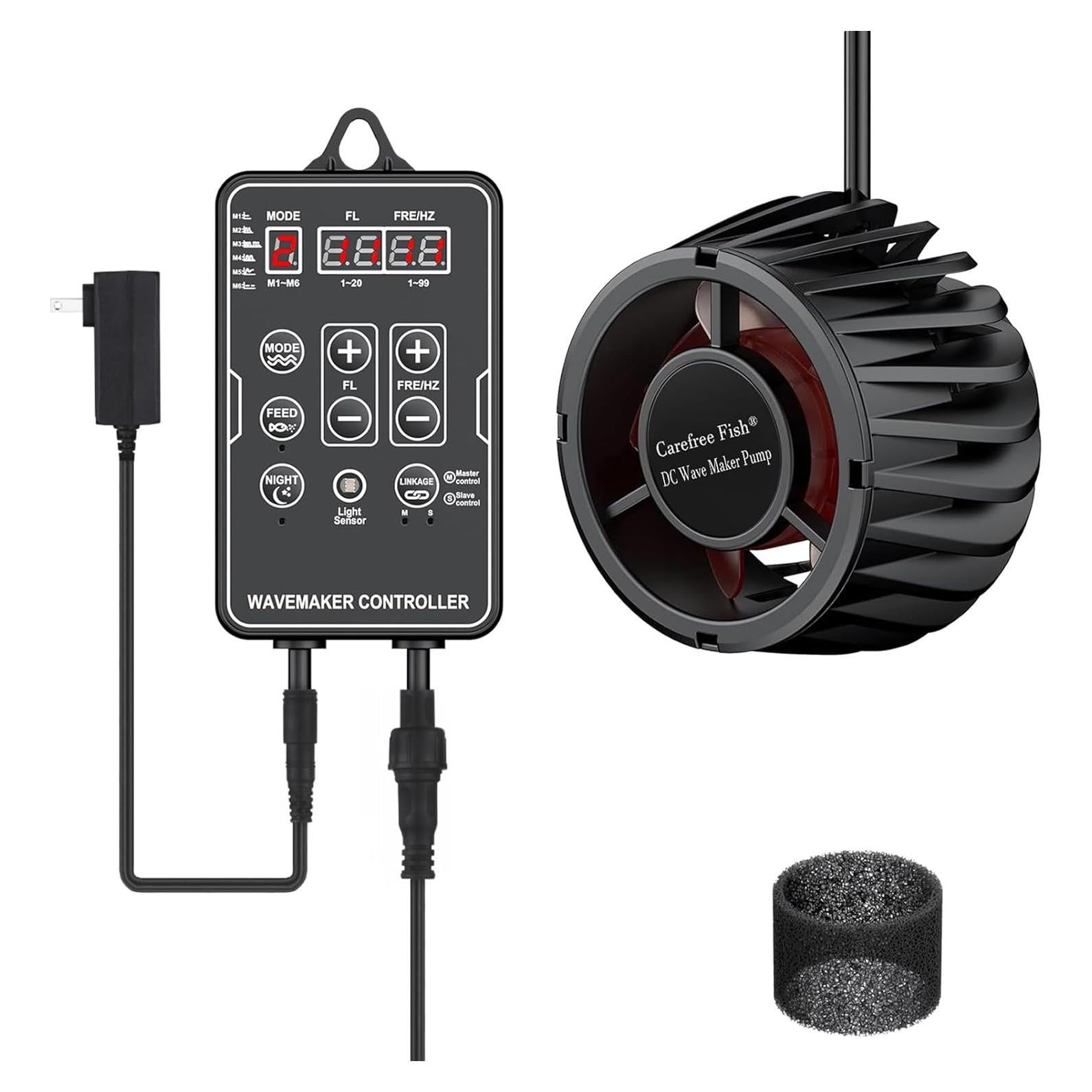 Creador de Olas Magnético Carefree Fish 20W para Acuarios