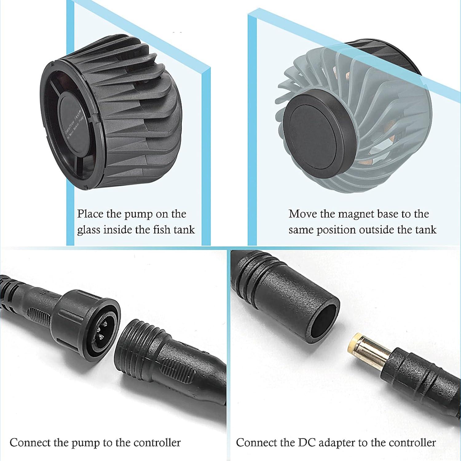 Creador de Olas Magnético Carefree Fish 20W para Acuarios