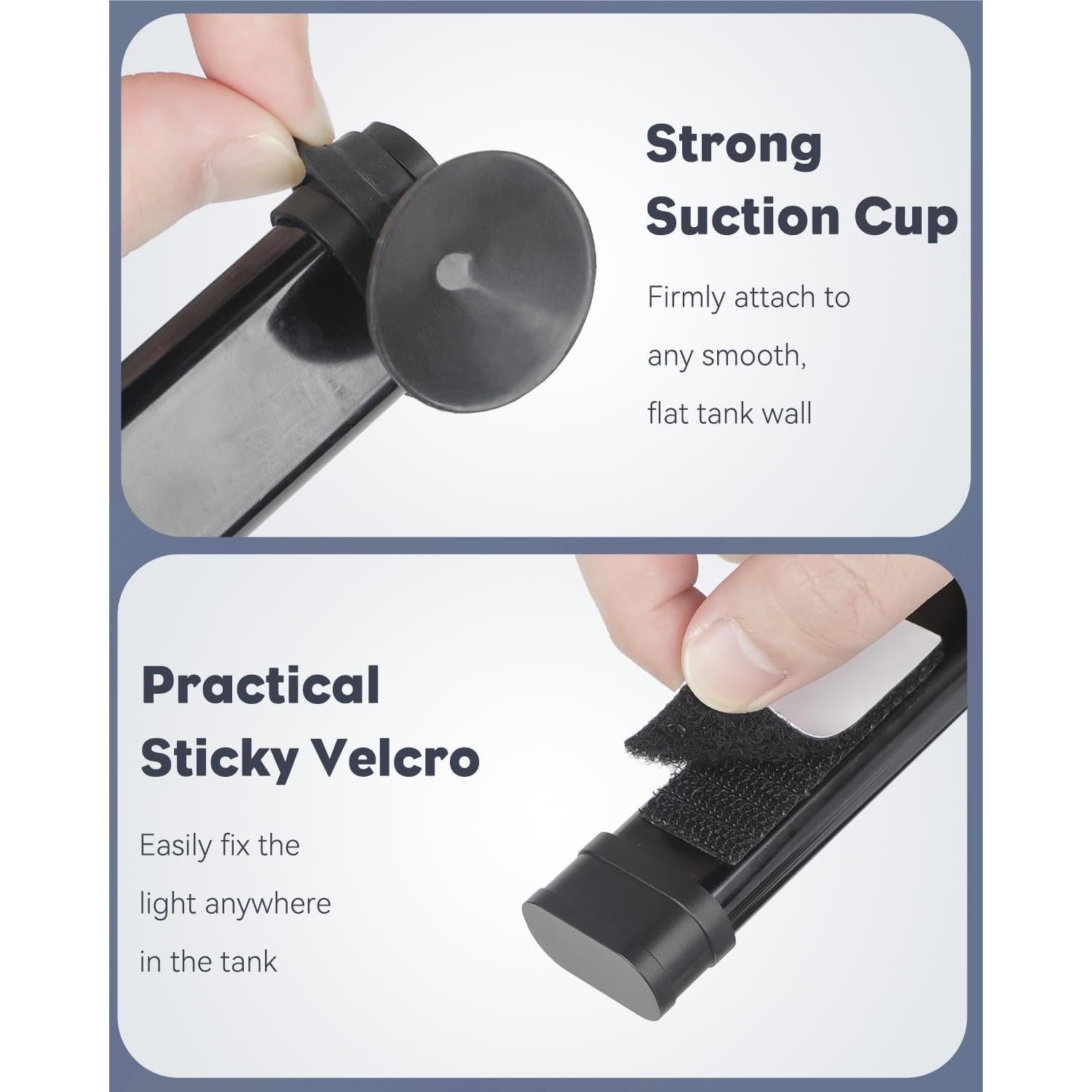 Luz LED Acuática Pawfly 30.48 cm 11 W RGB IPX8 para Acuarios