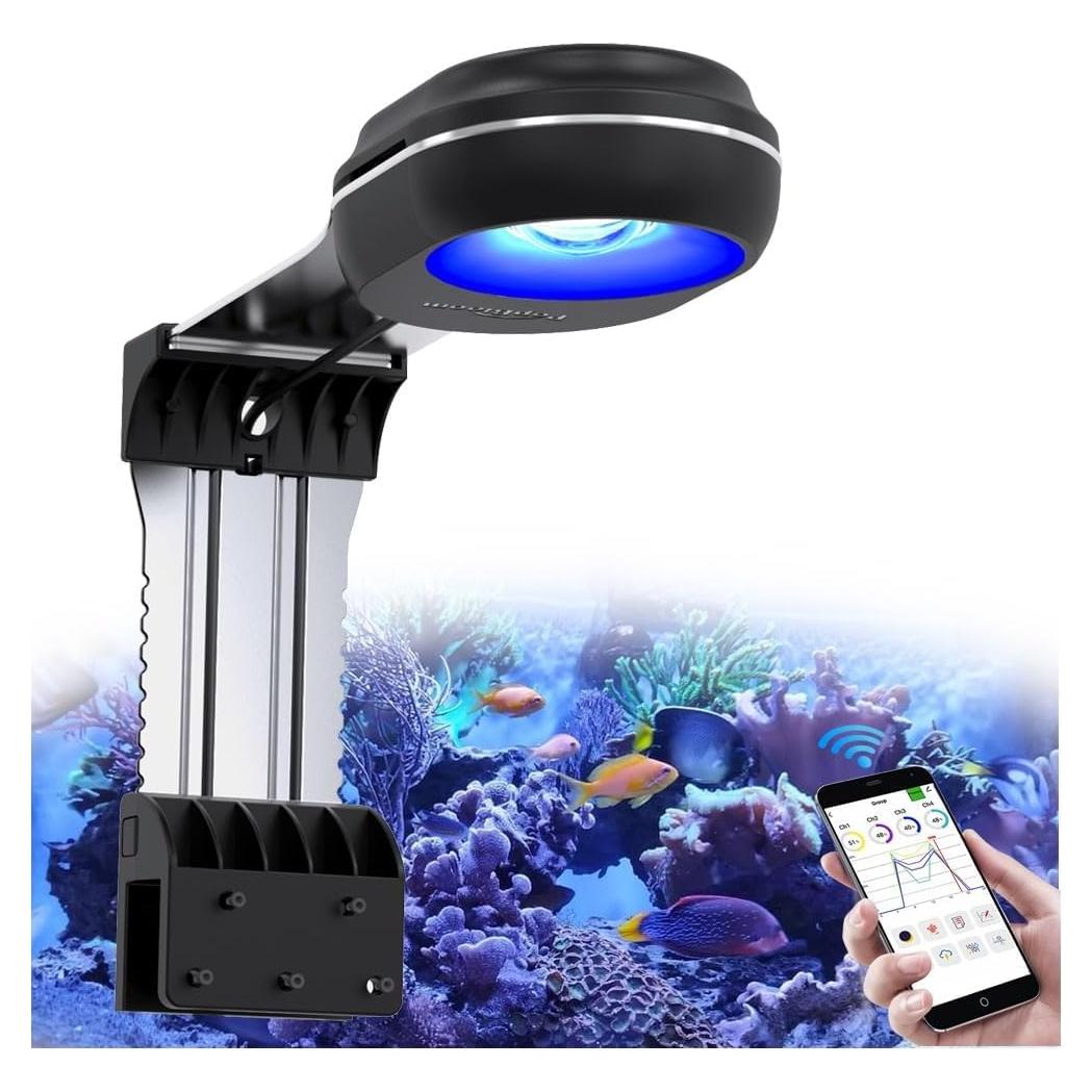 Luz LED de Acuario PopBloom RL60 WiFi Programable 14x3.6cm