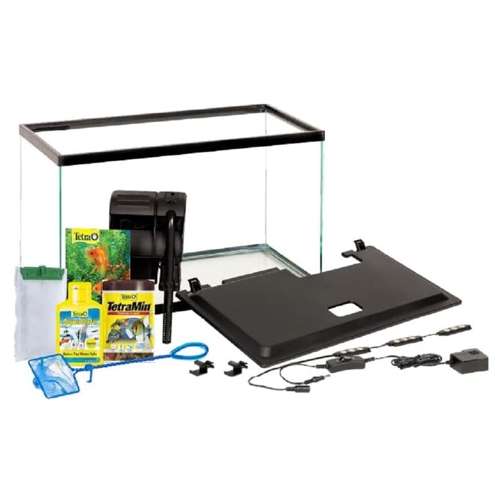 Acuario Tetra 10 Galones Completo con Iluminación LED