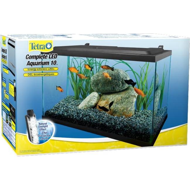 Acuario Tetra 10 Galones Completo con Iluminación LED
