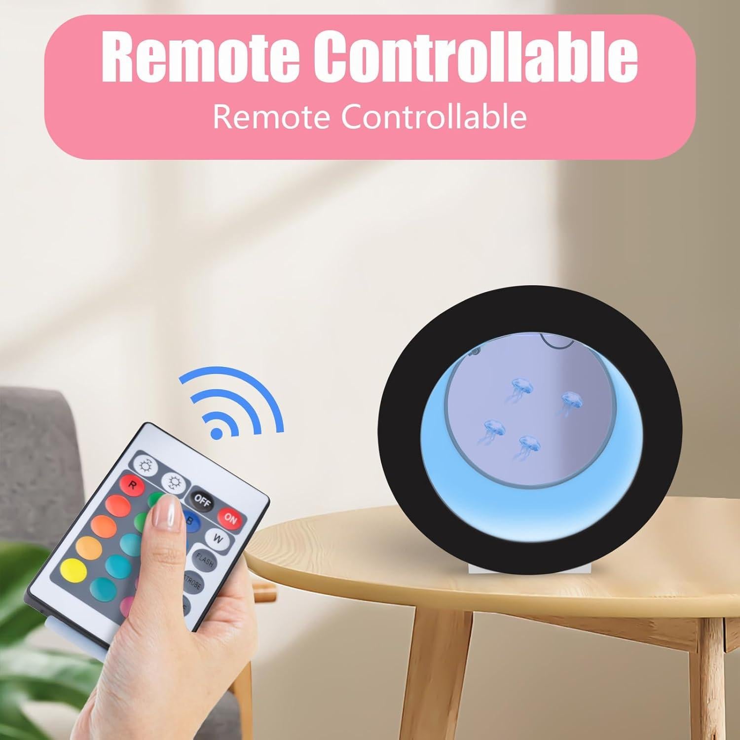 Acuario de Medusas 18L MOQNISE con Control Remoto y Filtración