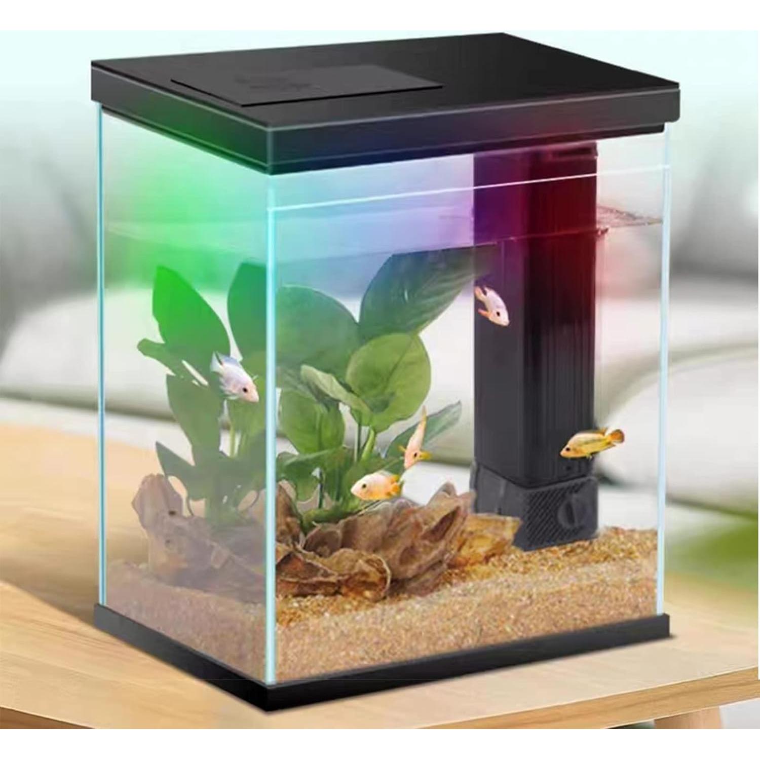 Kit Acuario Betta Pronetcus 7.57L con Calentador y Filtro