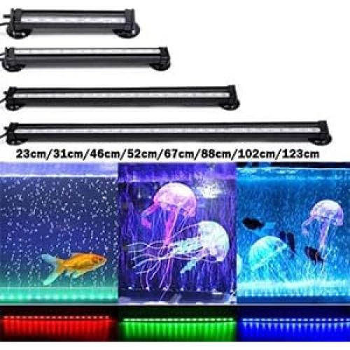 Luz LED Subacuática HCDMRE 52cm RGB para Acuario