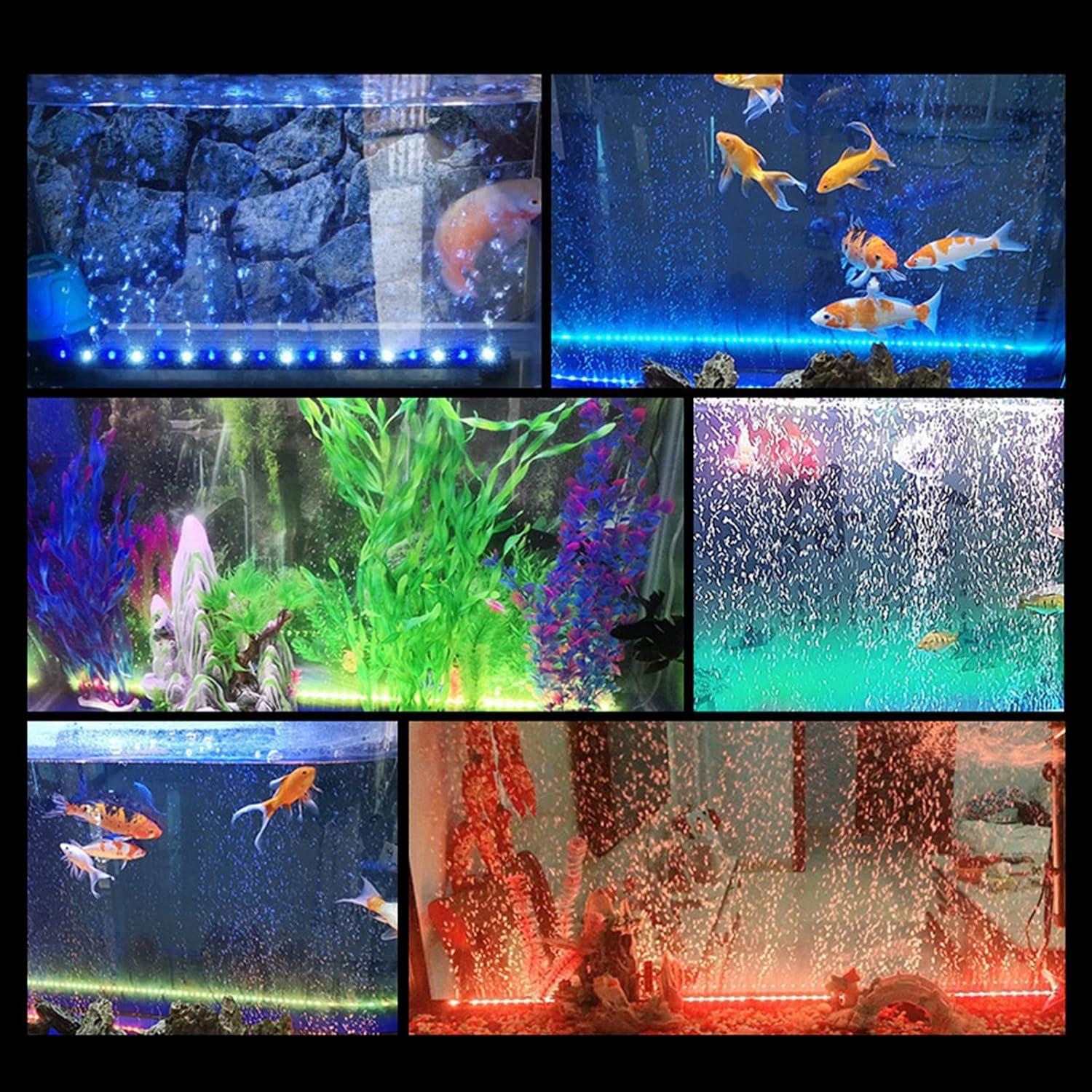 Luz LED Subacuática HCDMRE 52cm RGB para Acuario