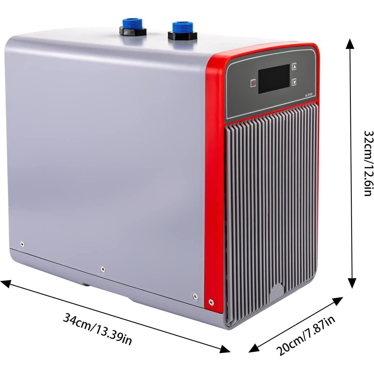 Enfriador de Agua para Acuario QUEWATSA 42 Galones 1/10 HP