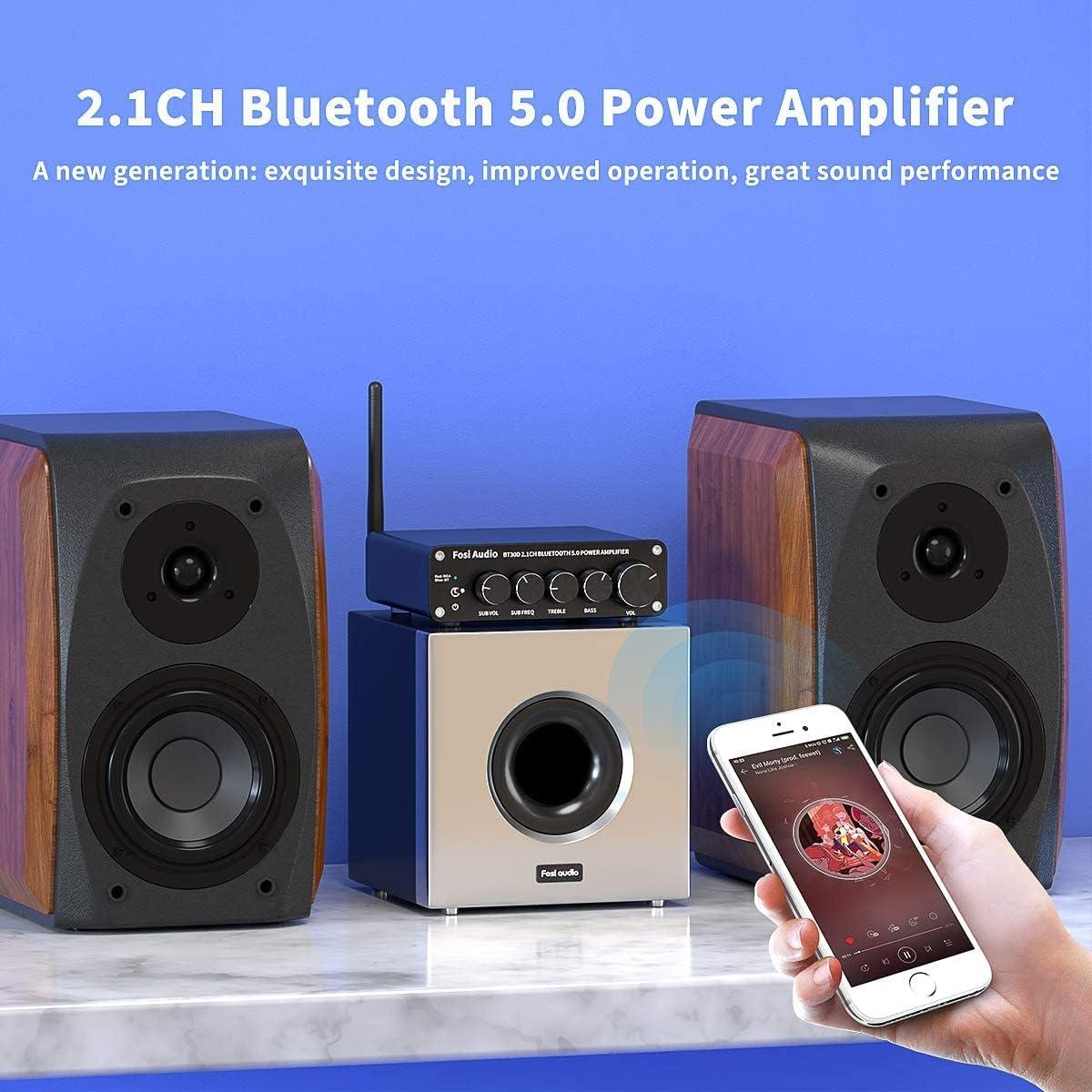 Controlador de Volumen Bluetooth Fosi Audio VOL20 2.1CH