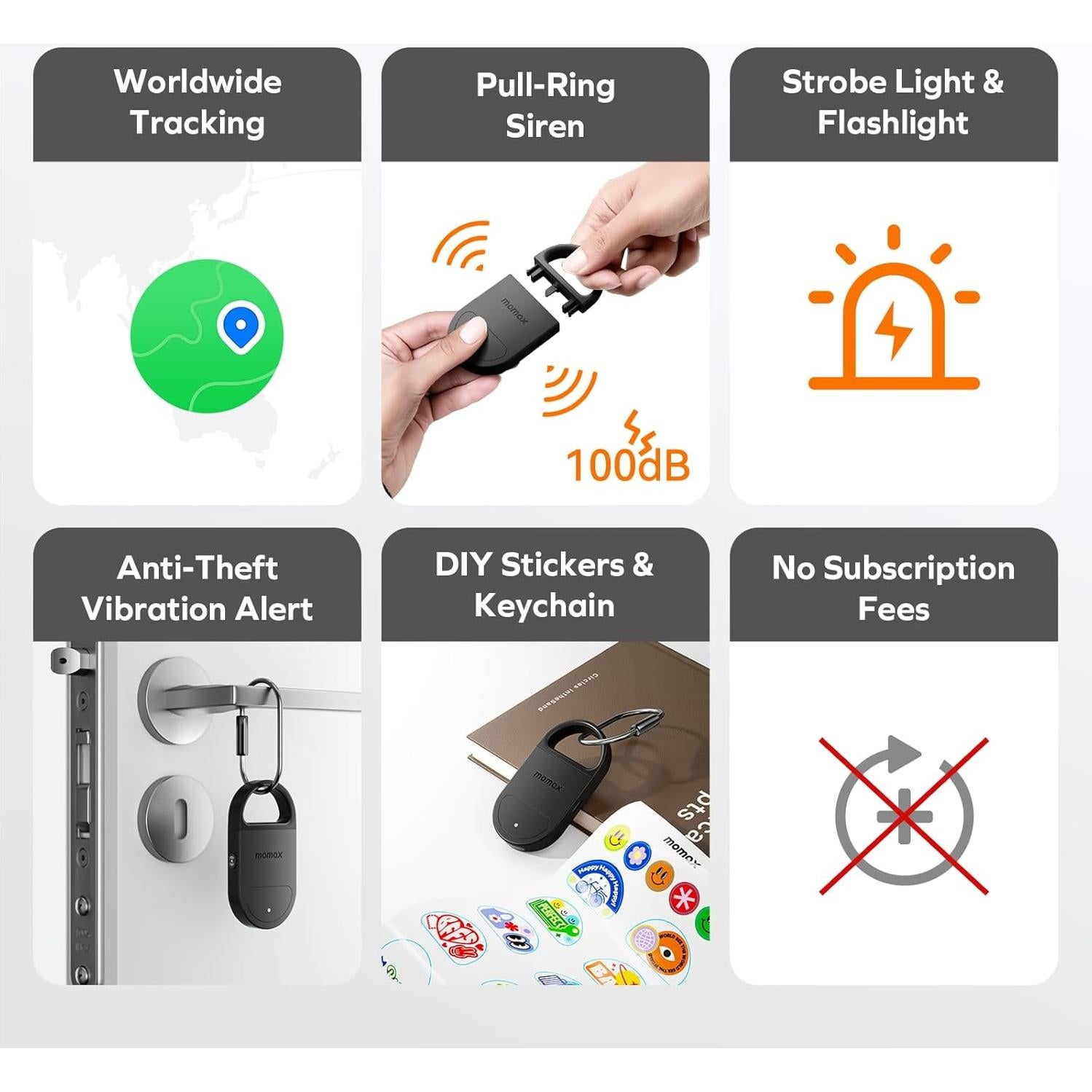 Altavoz Bluetooth Portátil Impermeable MOMAX - 12h de Batería