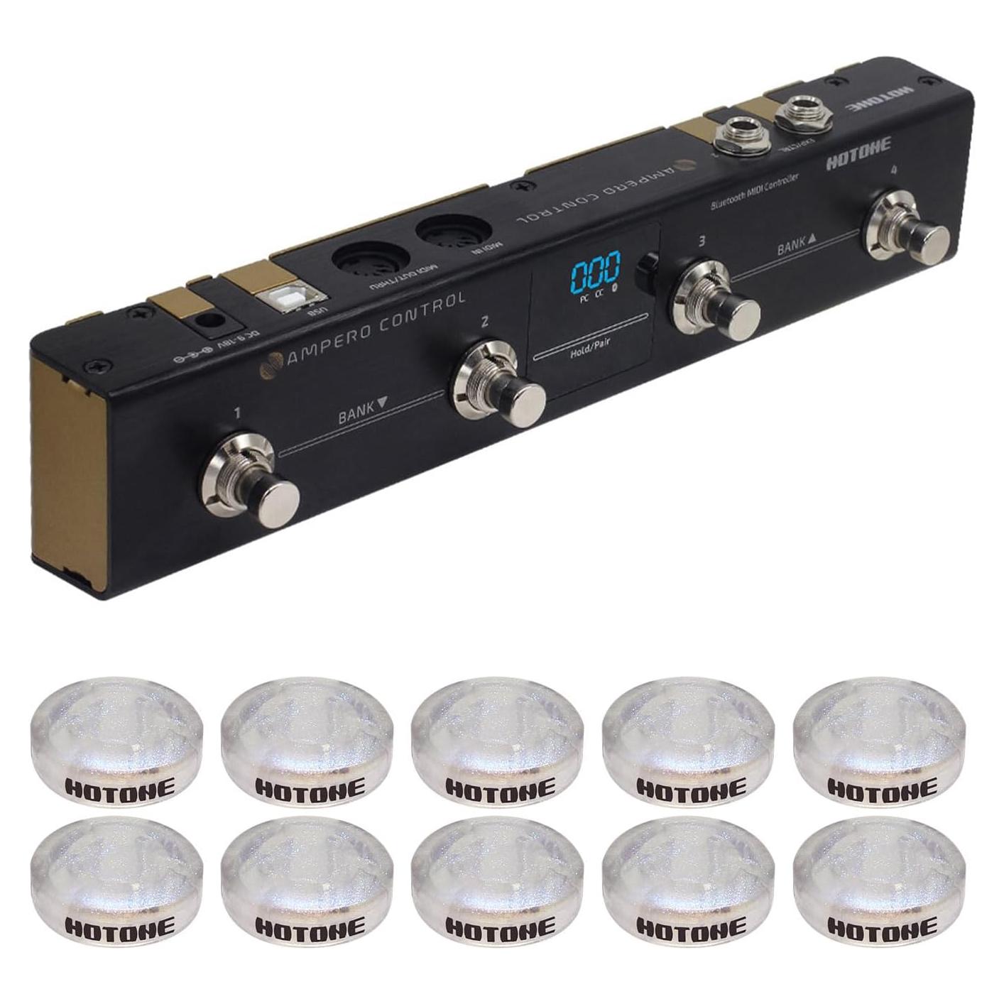 Controlador MIDI HOTONE Ampero Control 4 Botones Bluetooth